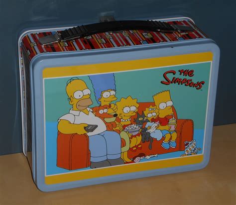 Simpsons Metal Lunchbox 